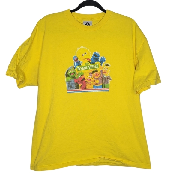 Vintage Y2K Sesame Street Jim Henson 2003 Sesame Workshop Graphic T-Shirt Sz XL - Picture 1 of 7